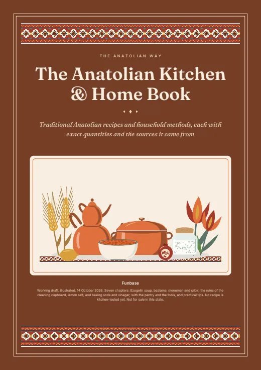 Page 1 of the book: The cover